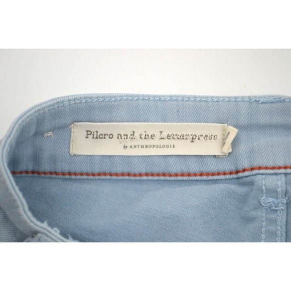 PILCRO and the LETTERPRESS Anthropologie Women's High Rise Denim Legging SIZE 27 - Picture 7 of 8